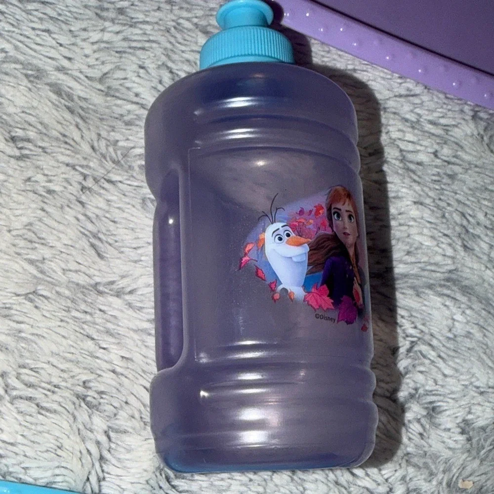 Disney Frozen 2 Zak Designs BPA Free Plate Water Bottle Snack Container 8pc Set